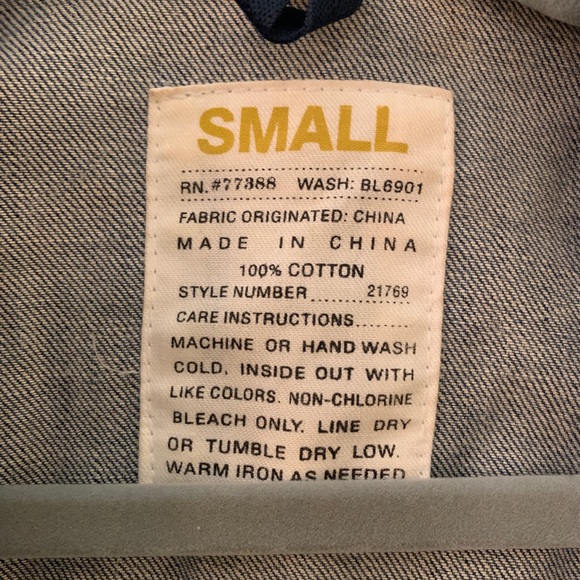 J Crew Denim Jacket - Picture 3 of 3